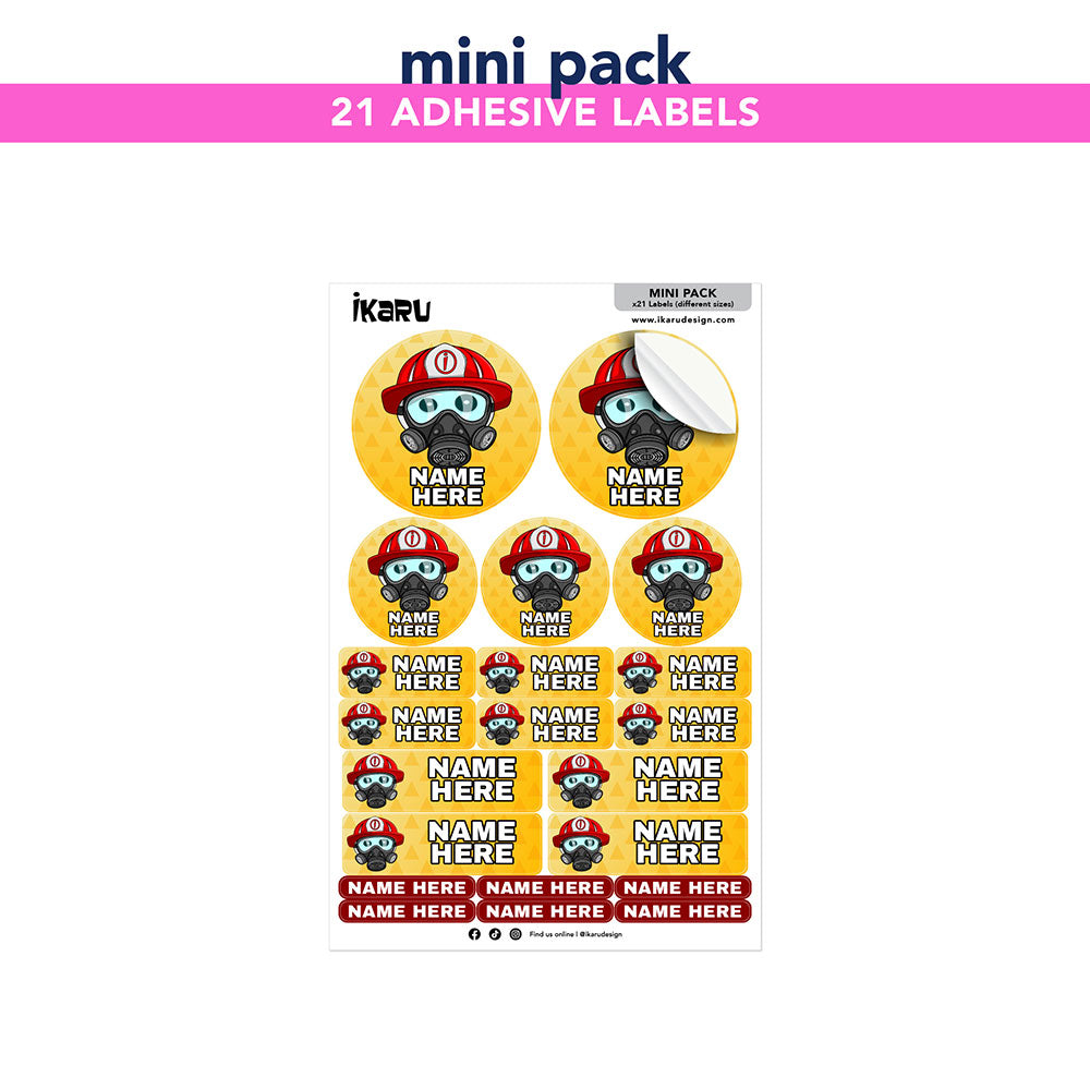 Ikaru Firefighter (Labels)