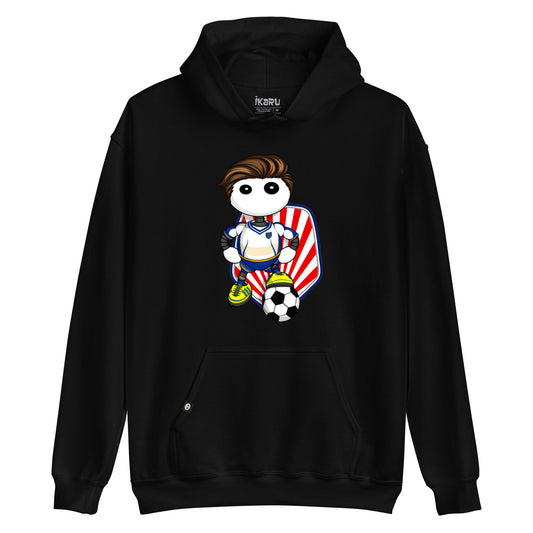 Ikaru Soccer Red White - Hoodie (Adult & Youth)