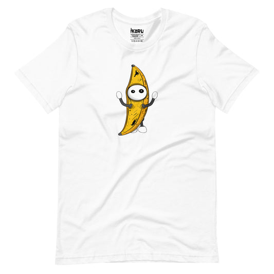 Ikaru Banana Basel graphic t-shirt, original character illustration