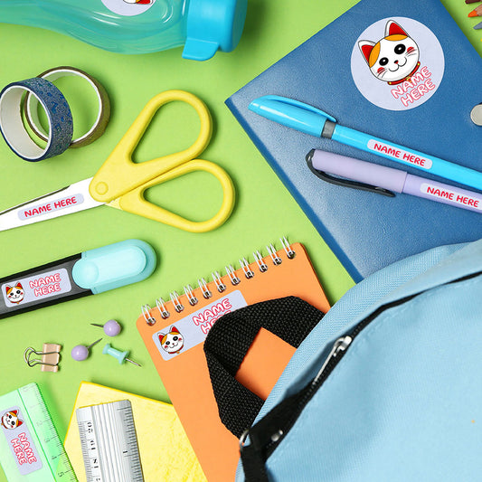 Ikaru Lucky Cat (Labels)