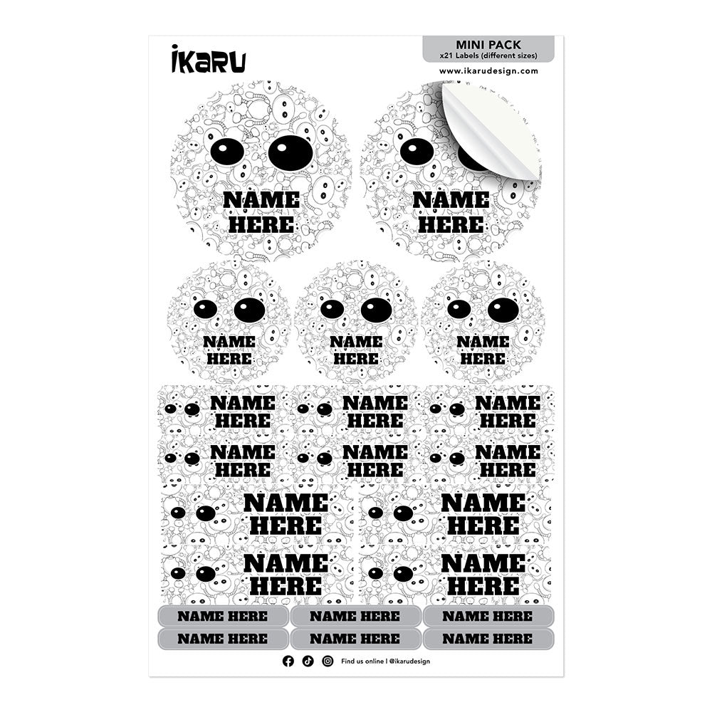 Ikaru Pattern (Labels)
