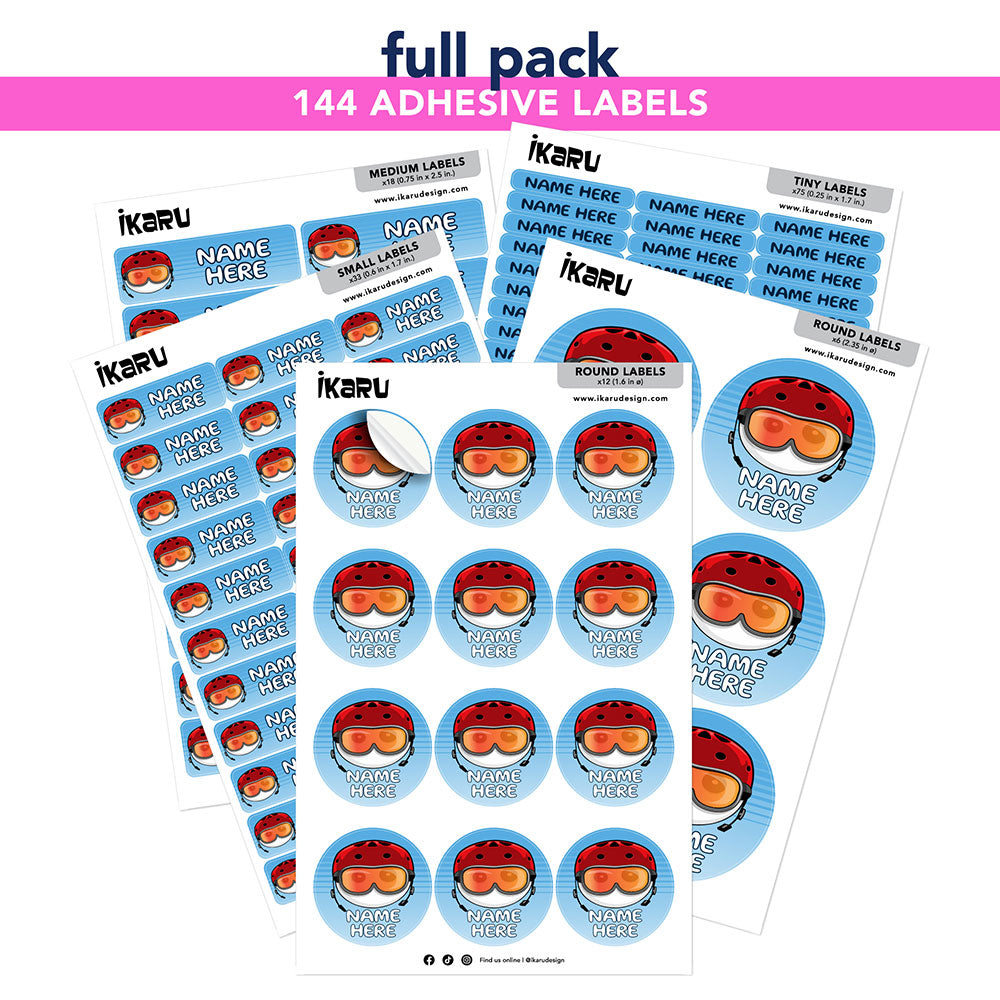 Ikaru Snowboarder (Labels)