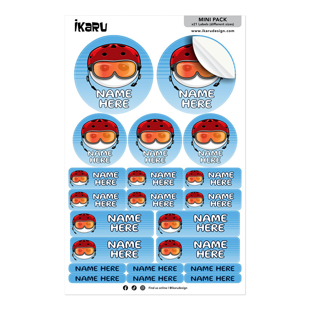 Ikaru Snowboarder (Labels)