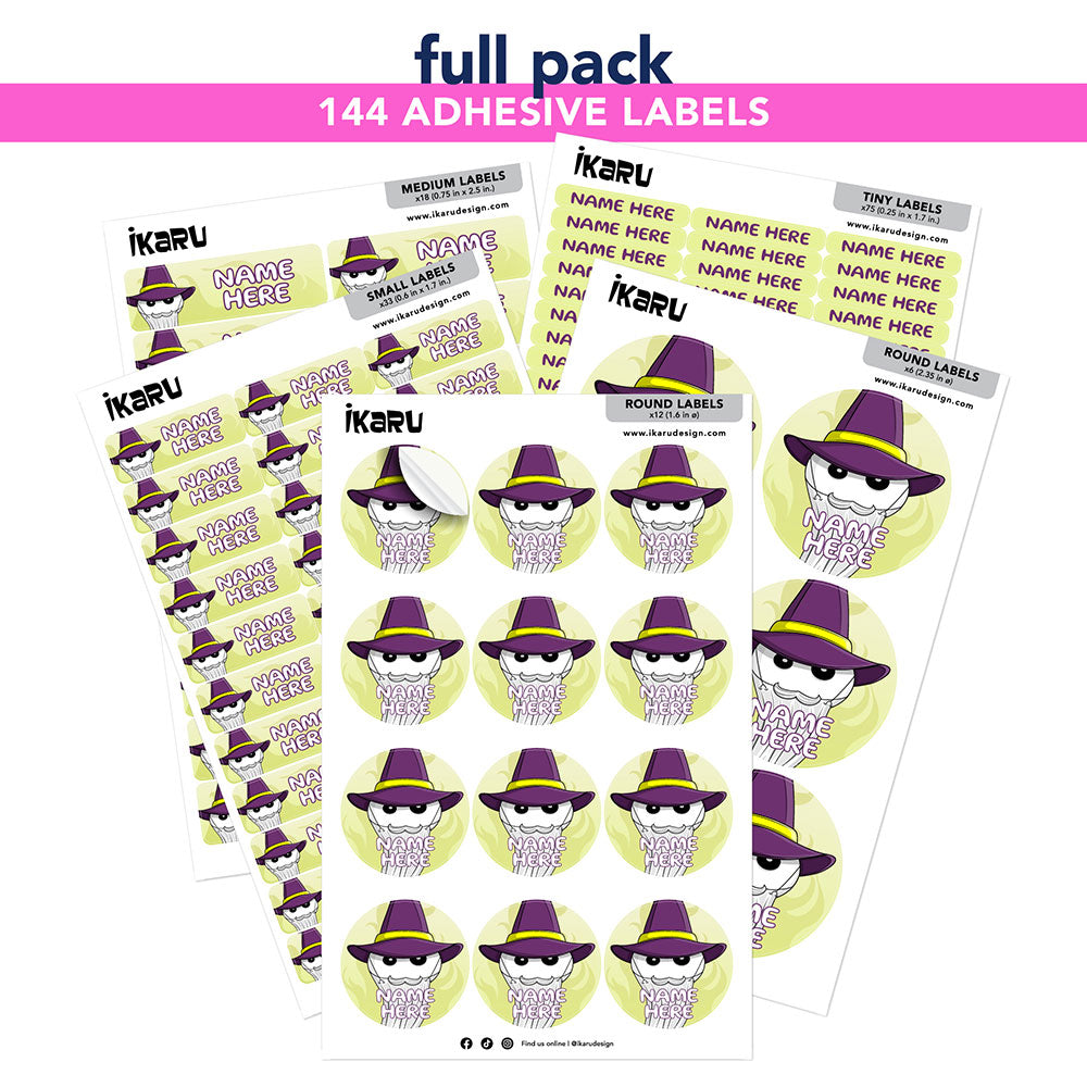 Ikaru Wizard (Labels)