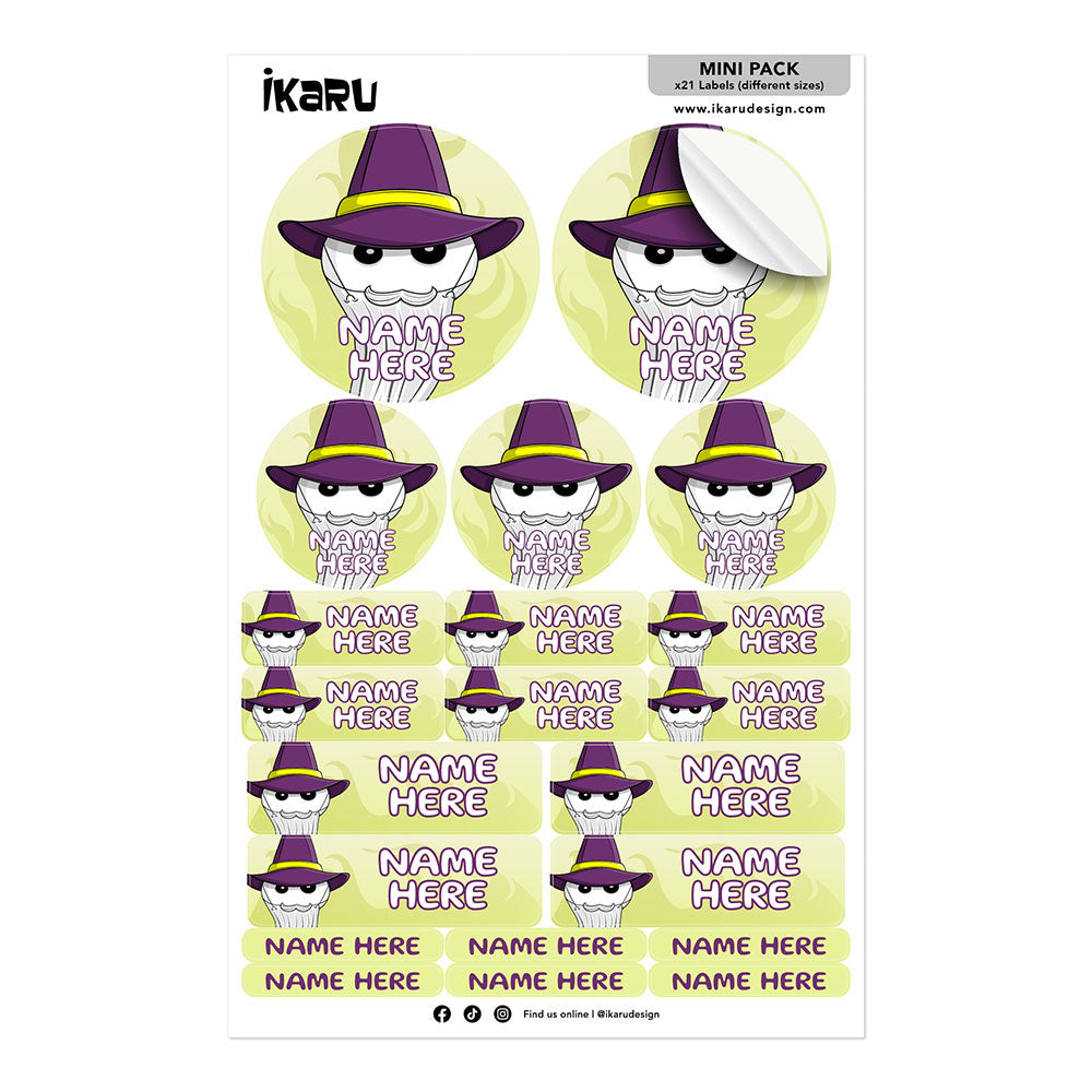 Ikaru Wizard (Labels)
