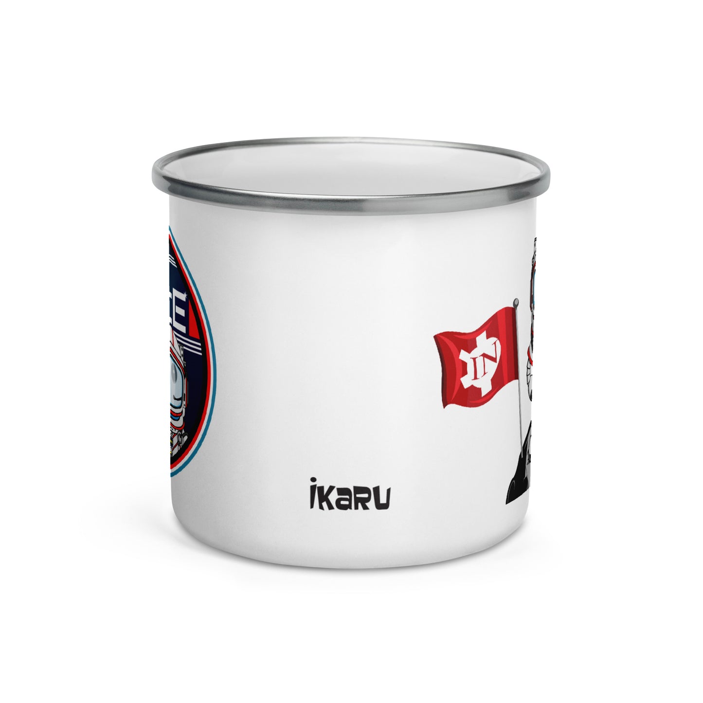Ikaru Space (Enamel Mug)
