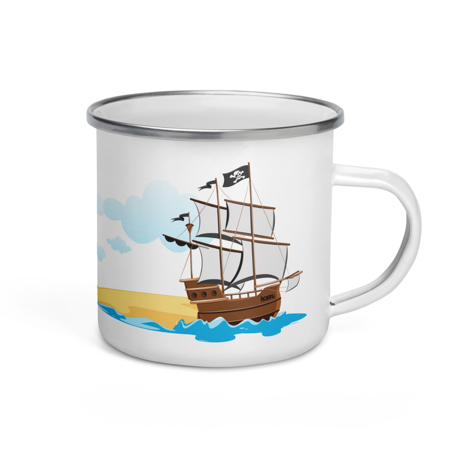 Ikaru Pirate (Enamel Mug)