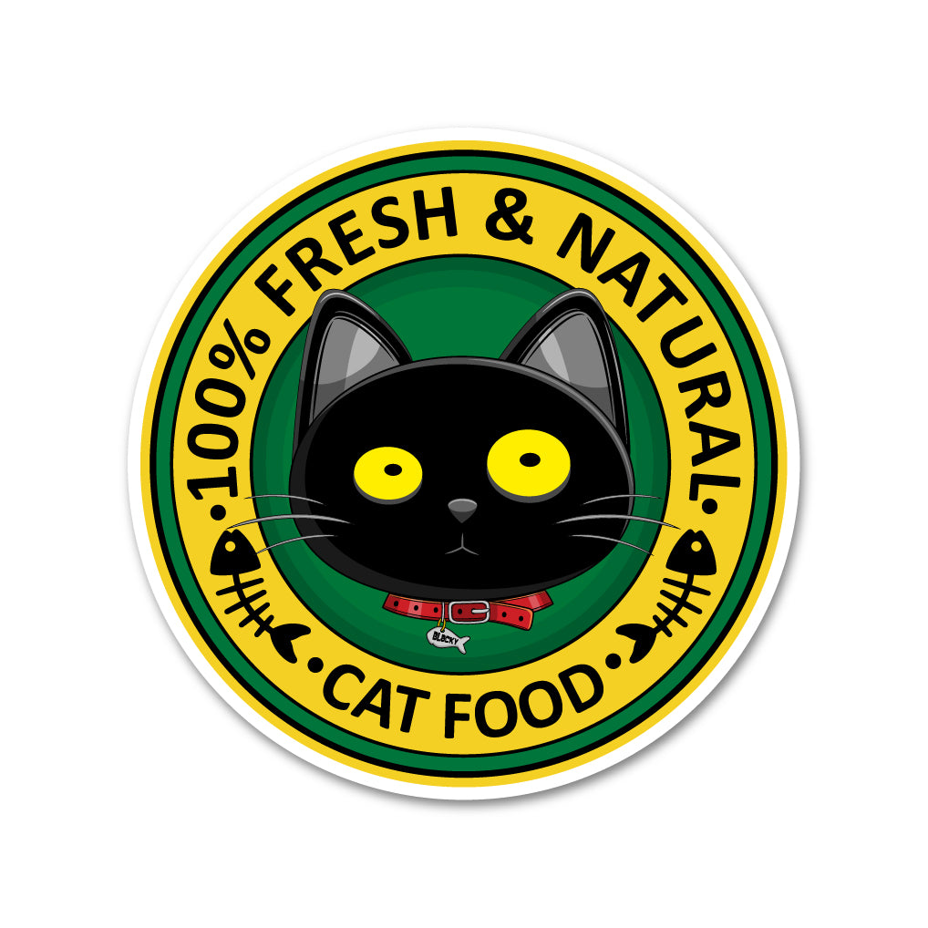 Ikaru Cat Food - Sticker