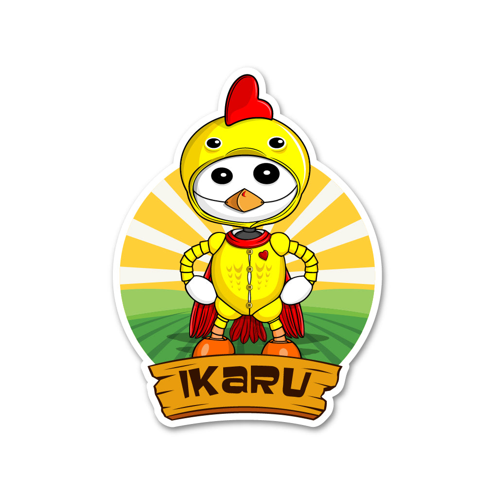Ikaru Chicken - Sticker