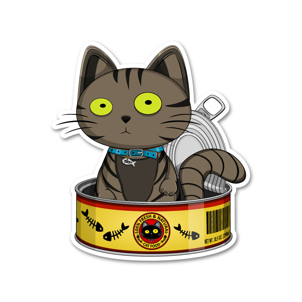 Ozzy Cat - Sticker