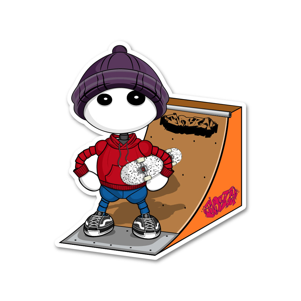 Ikaru Skater - Sticker