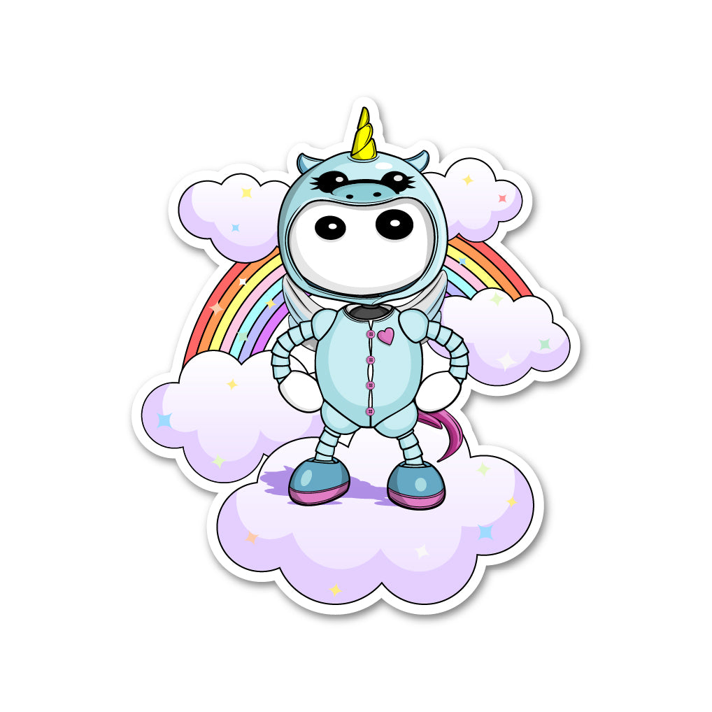 Ikaru Unicorn PJs - Sticker