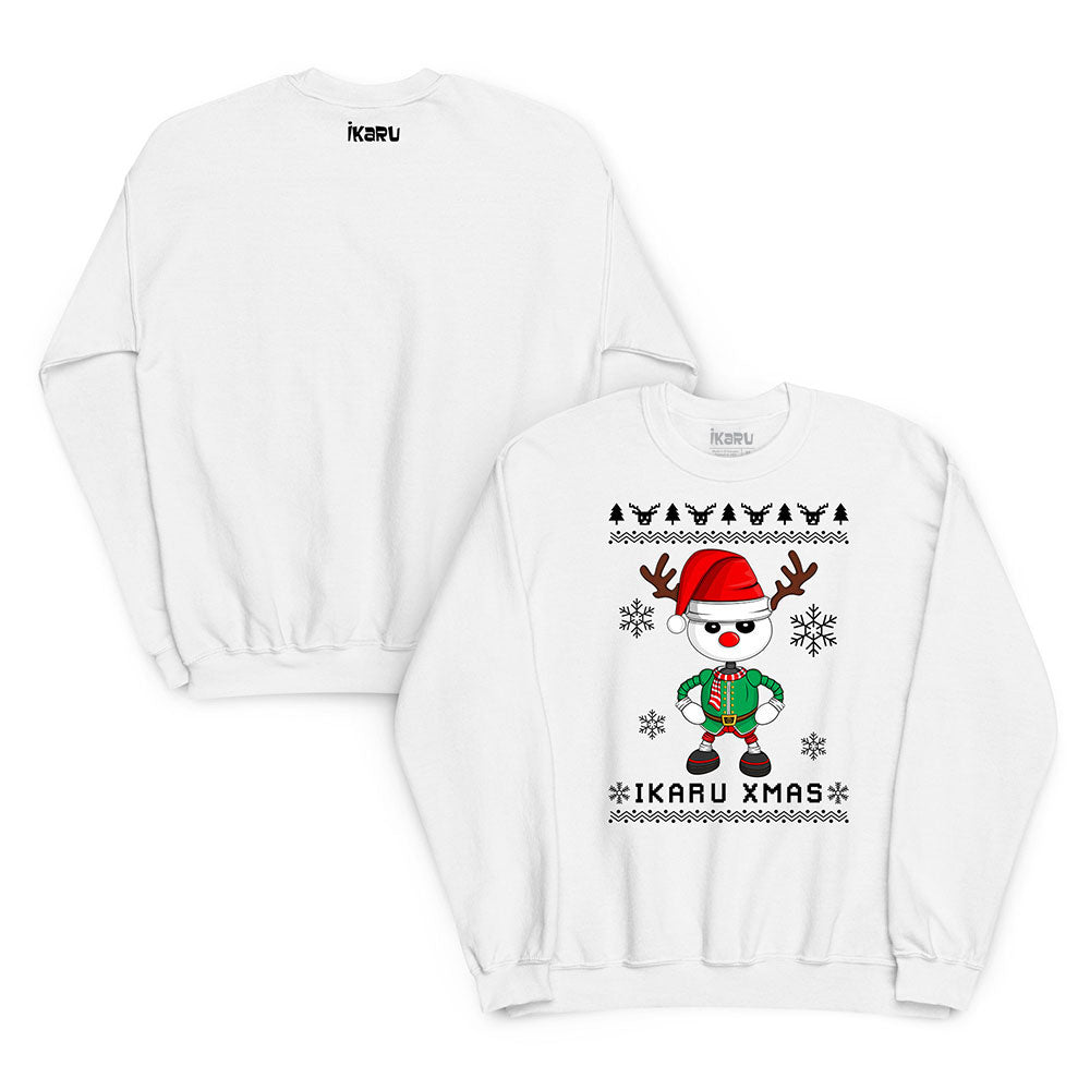 Ikaru Reindeer Ugly Sweater - Sweatshirt (Adult & Youth)