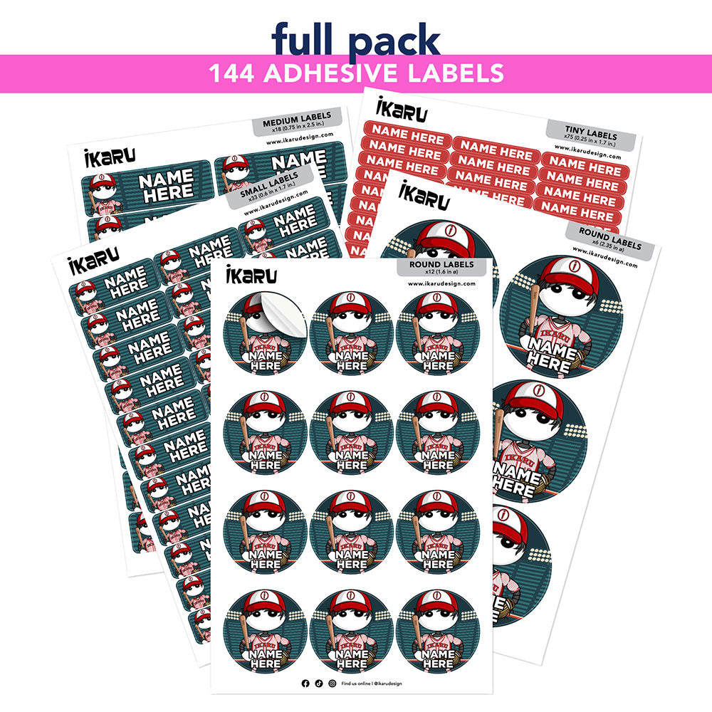 Ikaru Baseball (Labels)