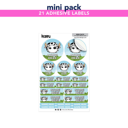 Ikaru Cow (Labels)