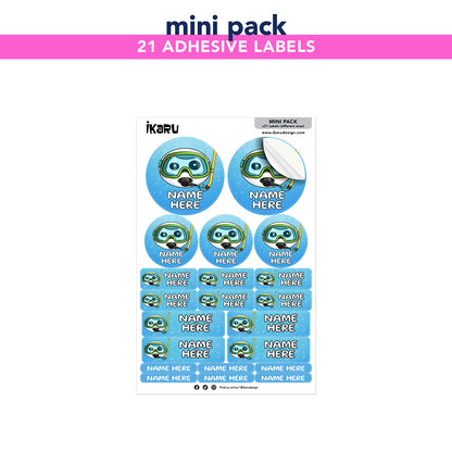 Ikaru Diver (Labels)