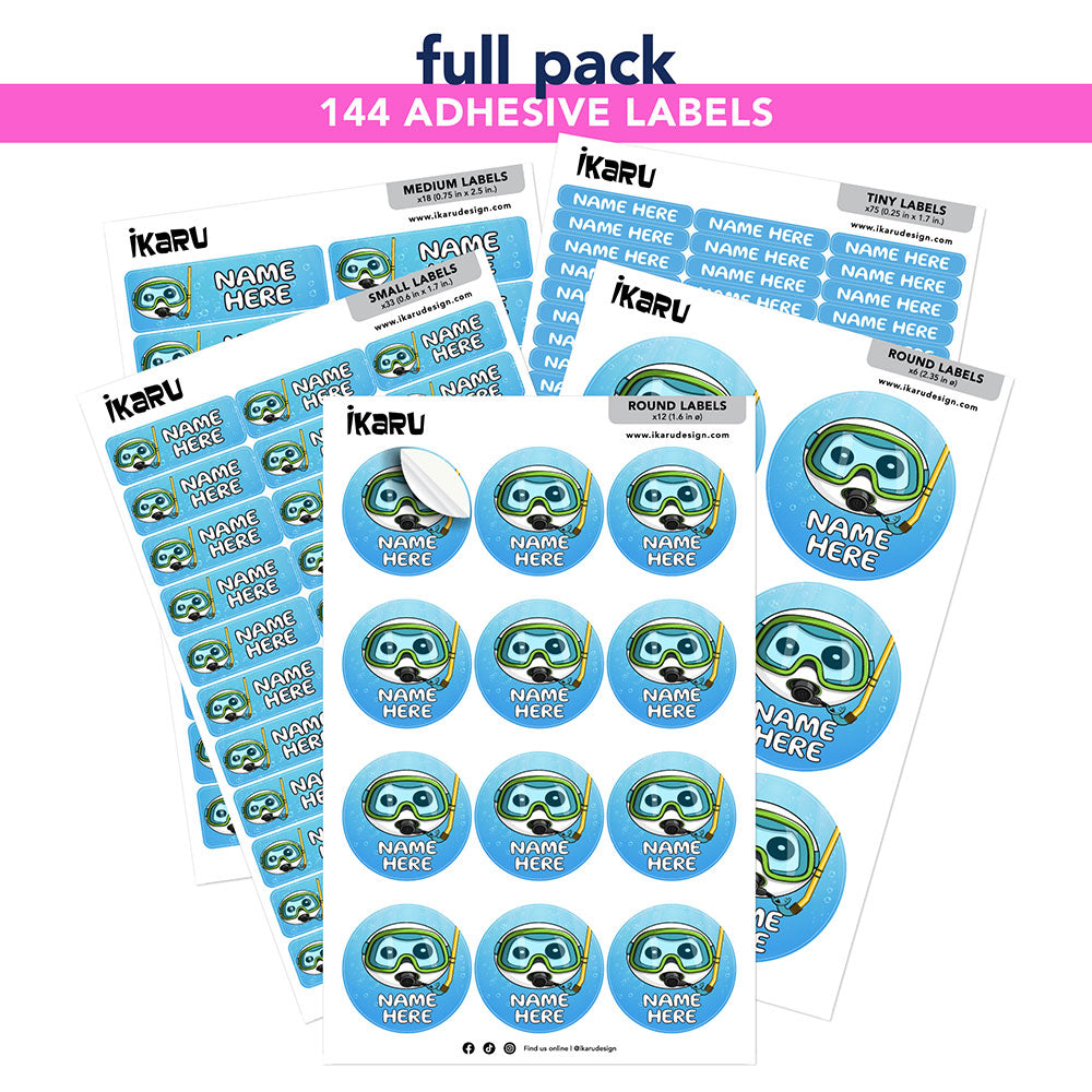 Ikaru Diver (Labels)