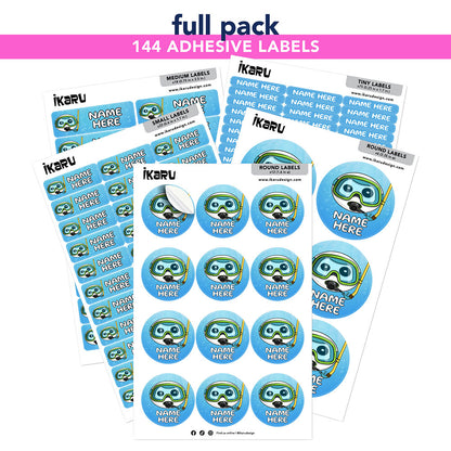 Ikaru Diver (Labels)