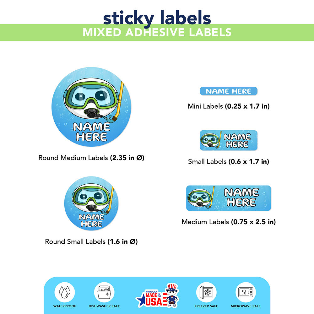 Ikaru Diver (Labels)