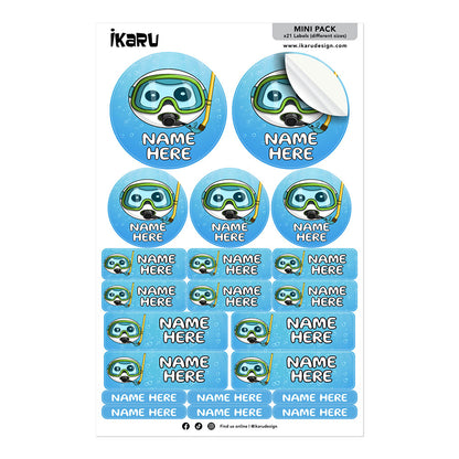 Ikaru Diver (Labels)