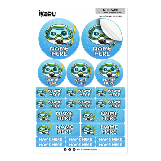 Ikaru Diver (Labels)