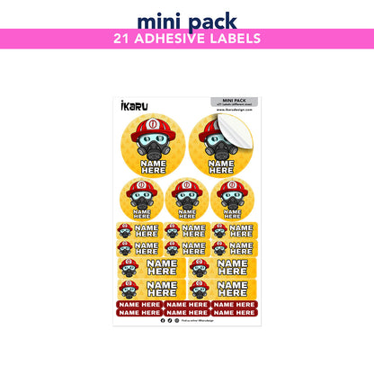Ikaru Firefighter (Labels)