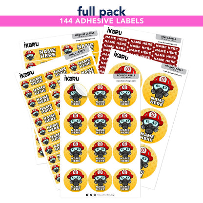 Ikaru Firefighter (Labels)