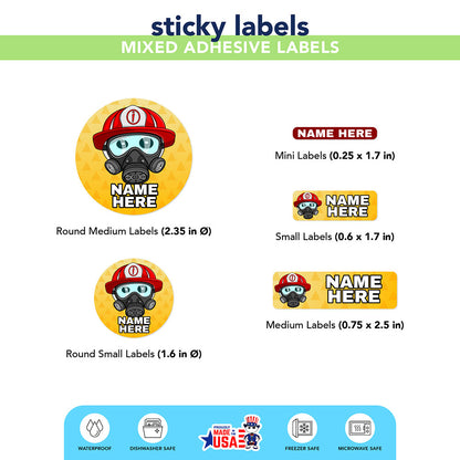 Ikaru Firefighter (Labels)