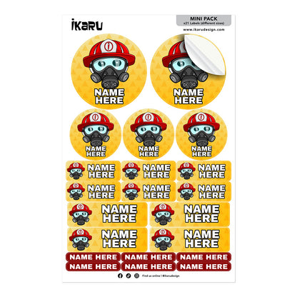 Ikaru Firefighter (Labels)