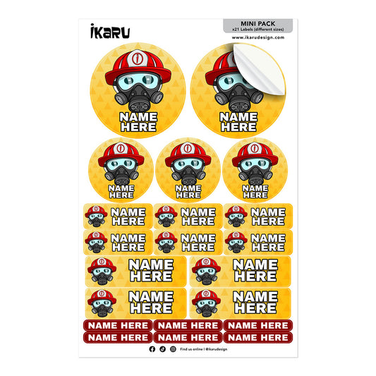 Ikaru Firefighter (Labels)