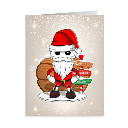 Ikaru Santa - Folded Cards