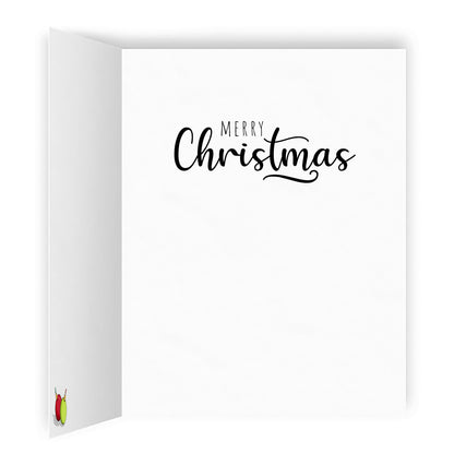 Christmas Blacky Cat - Folded Cards