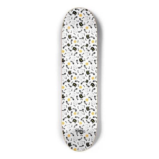 Ikaru Cat Pattern (Skateboard Deck)
