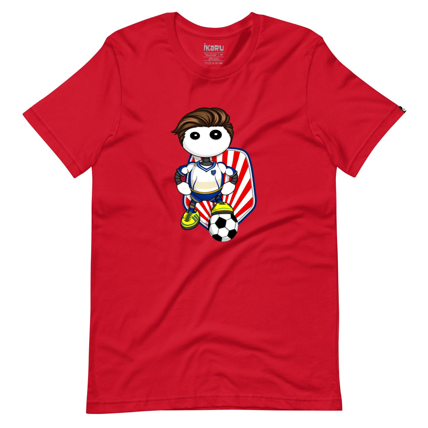 Ikaru Soccer - Red White