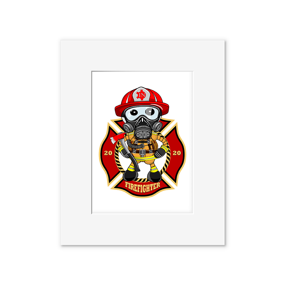 Ikaru Firefighter (Art Print)