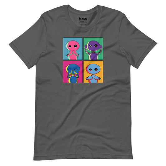  Ikaru 4wise t-shirts collection, original character graphic tees