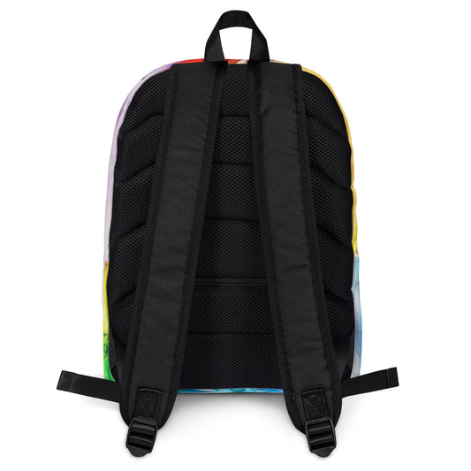 Ikaru Artist GF Collab backpack, limited edition collaboration design