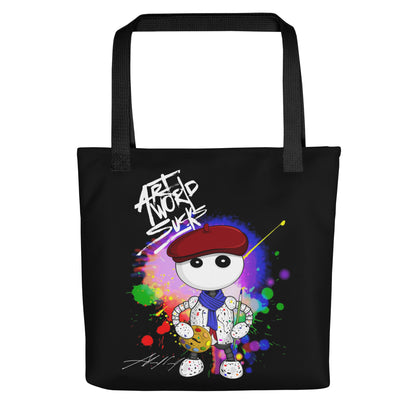 Ikaru Artist GF Collab tote bag, limited edition collaboration design