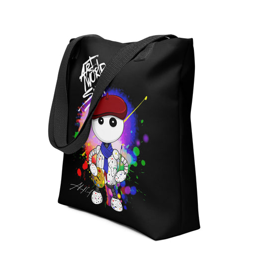 Ikaru Artist GF Collab tote bag, limited edition collaboration design