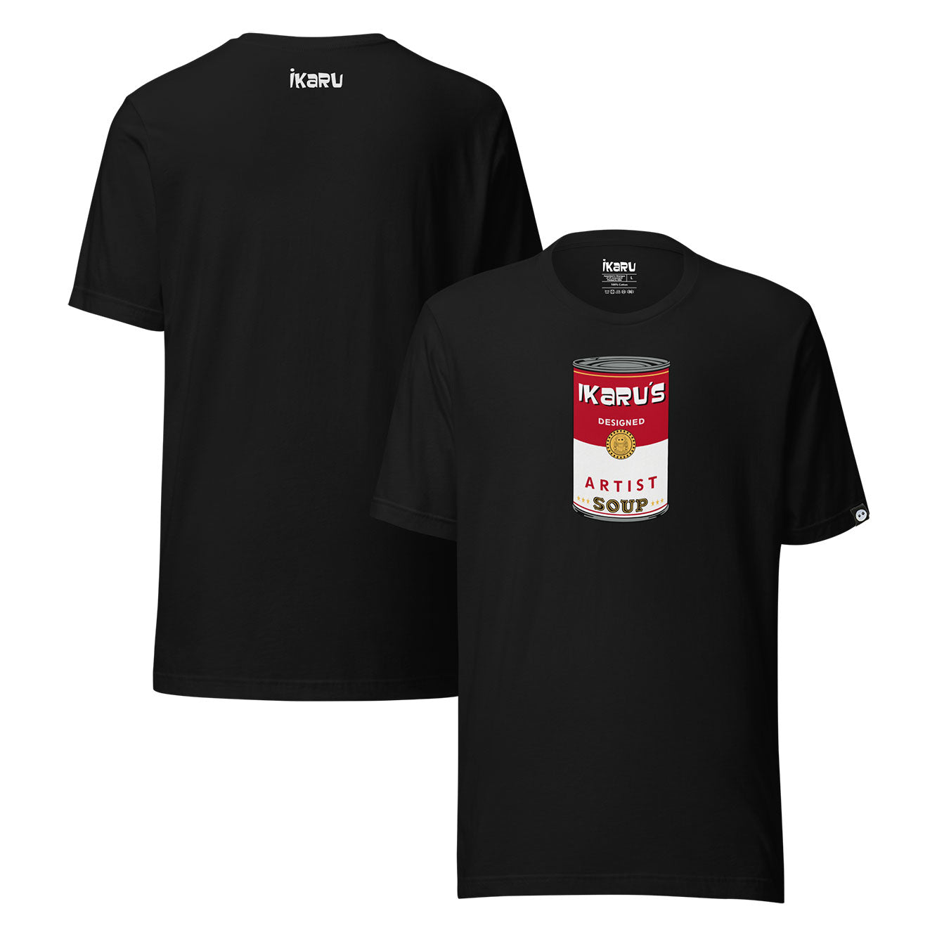 Ikaru Artist Soup graphic t-shirt, original character illustration