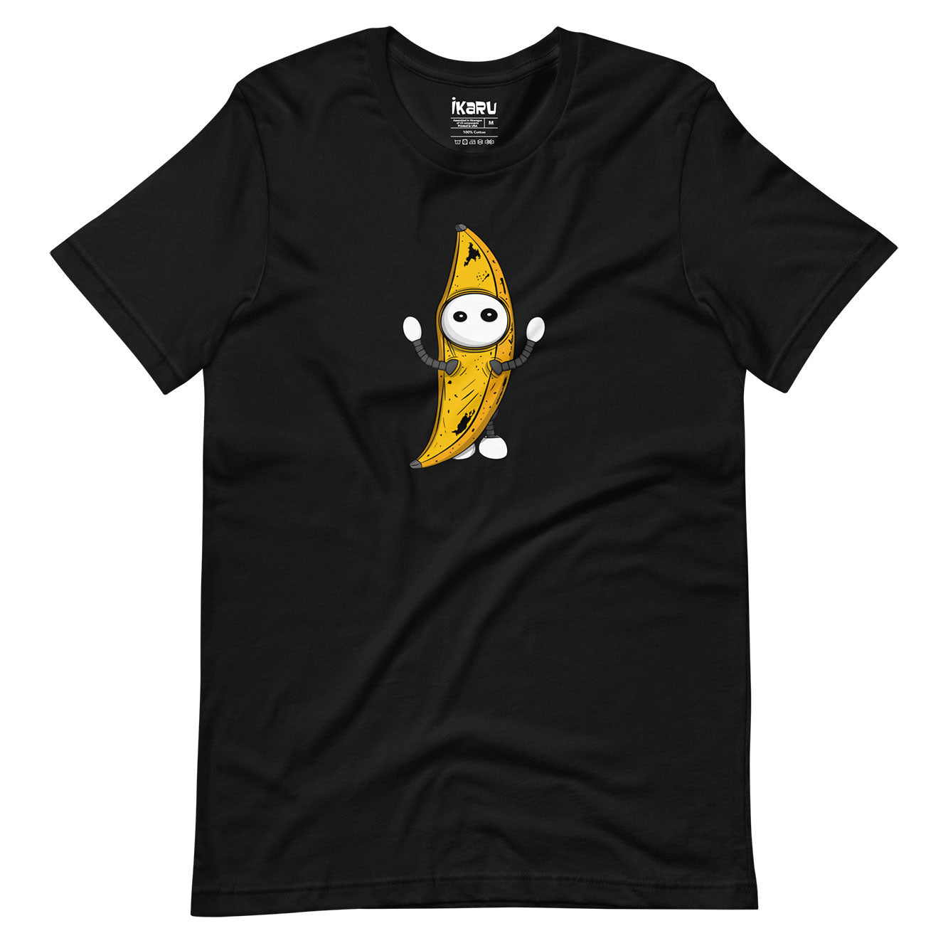 Ikaru Banana Basel graphic t-shirt, original character illustration