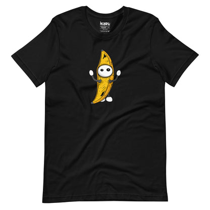 Ikaru Banana Basel graphic t-shirt, original character illustration