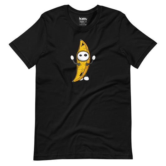 Ikaru Banana Basel graphic t-shirt, original character illustration