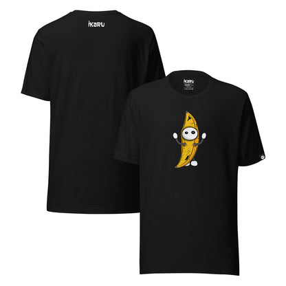 Ikaru Banana Basel graphic t-shirt, original character illustration