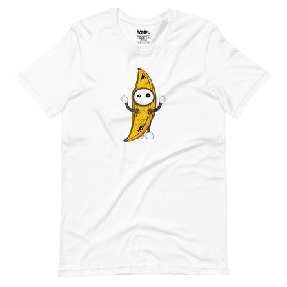 Ikaru Banana Basel graphic t-shirt, original character illustration