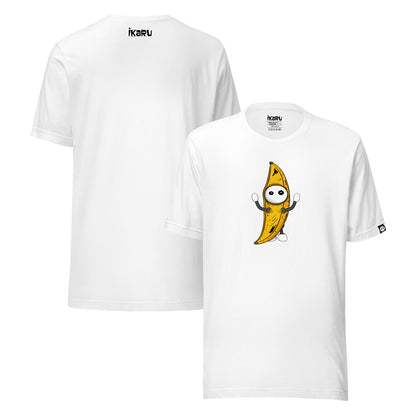 Ikaru Banana Basel graphic t-shirt, original character illustration