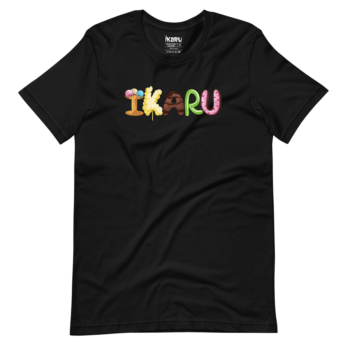 Ikaru Candy t-shirts collection, original character graphic tees