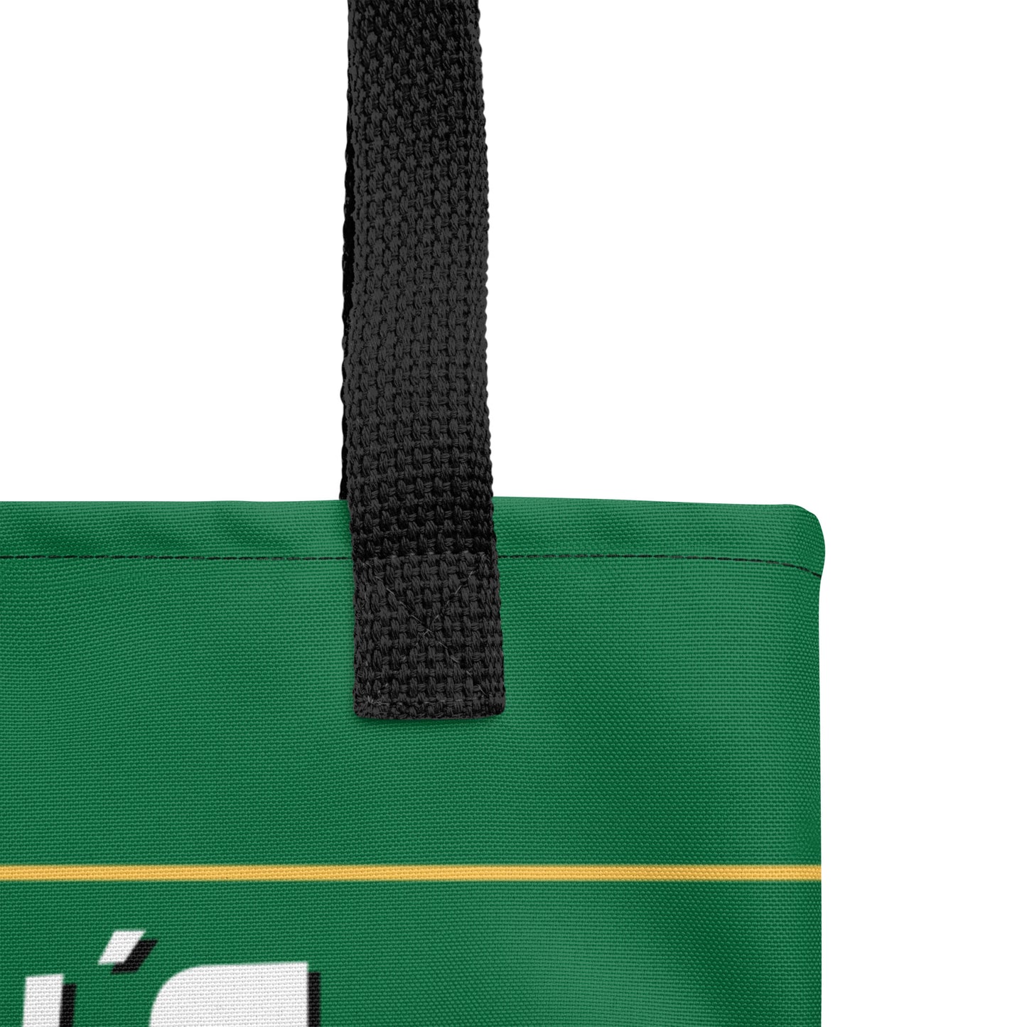 Ikaru Comedian Sopu label tote bag, original character all-over print design