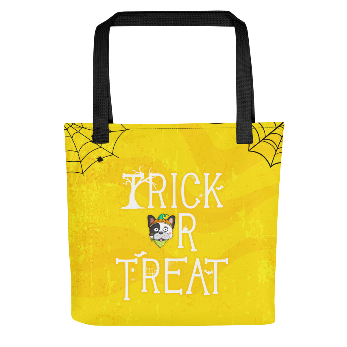  Ikaru Gala Dog Halloween tote bag, original character all-over print design