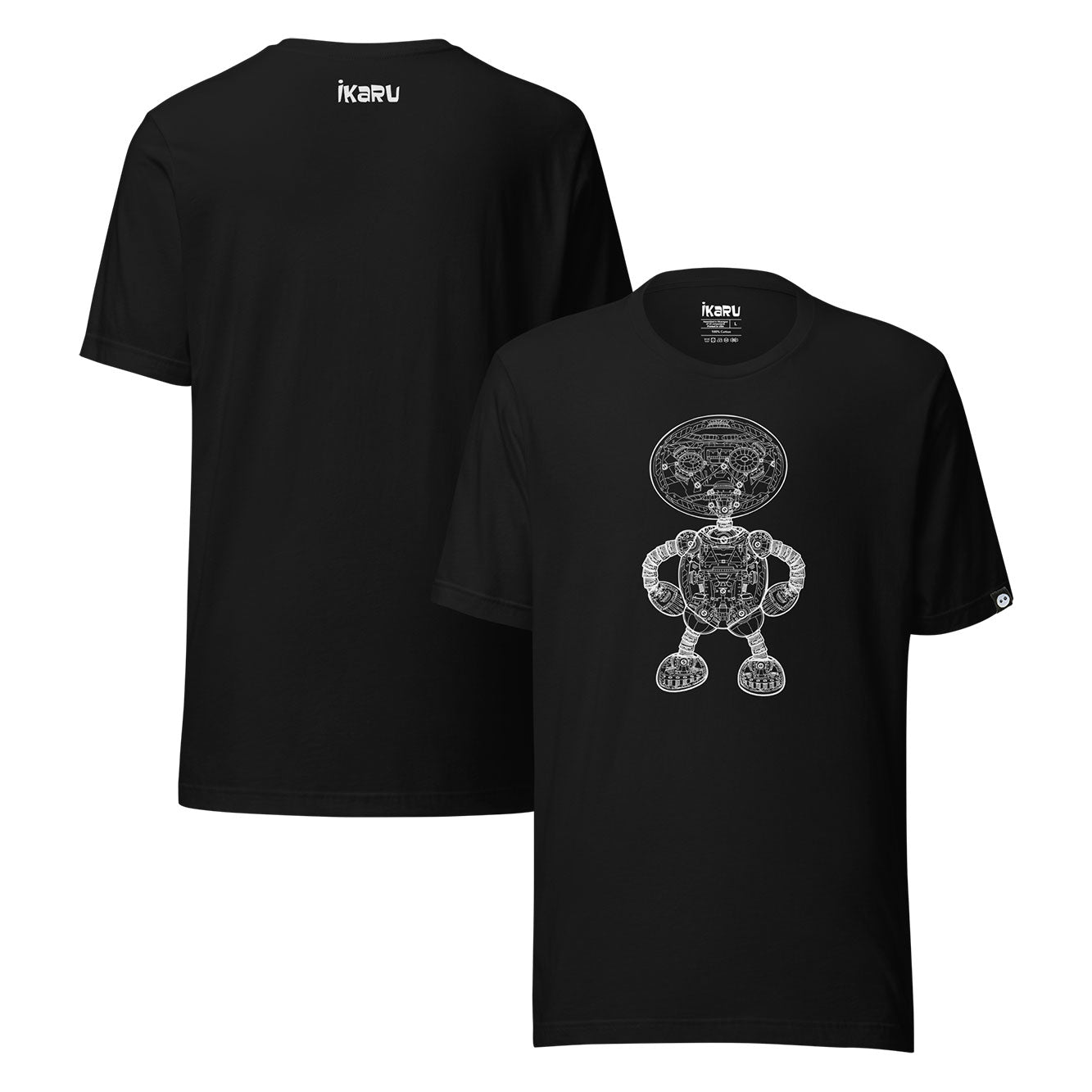 Ikaru Mechanical t-shirts collection, original character graphic tees